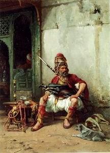 unknow artist Arab or Arabic people and life. Orientalism oil paintings 181 Norge oil painting art